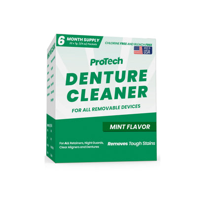 Pro Tech Retainer Cleaner – 180-220 Cleanings (0.17/Cleaning) – 22 Pack