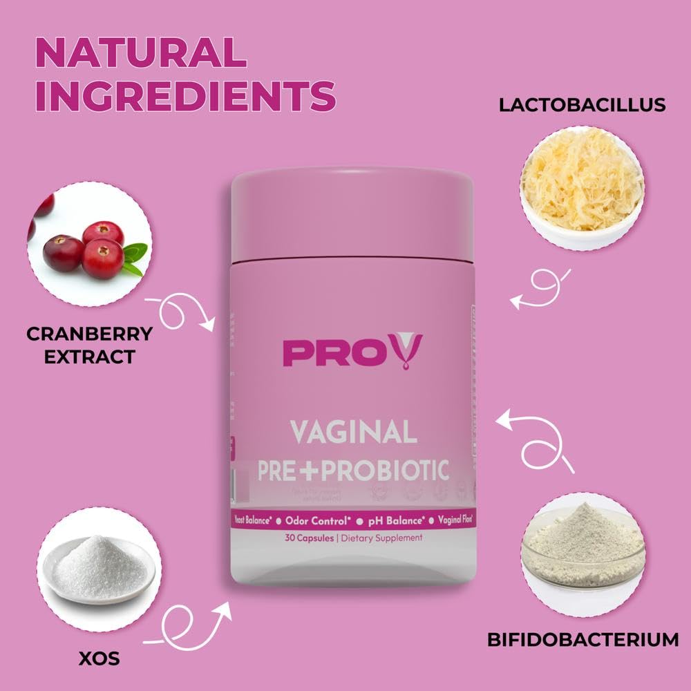 Pro-V Health Vaginal Probiotics for Women – 30 CT | pH & Digestive Health