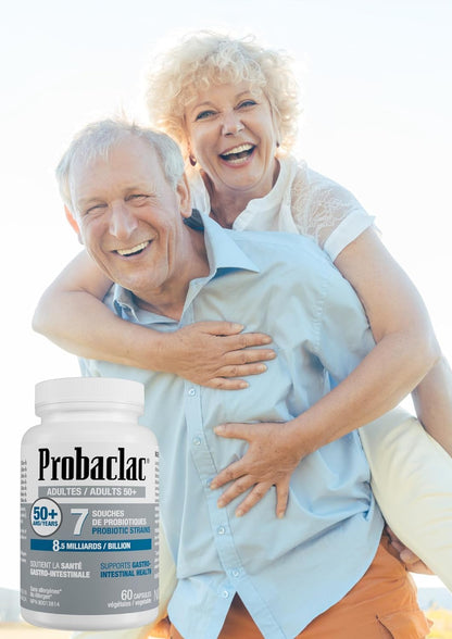 Probaclac Probiotics for 50+ – GI Health & Bloating Relief | 7 Strains