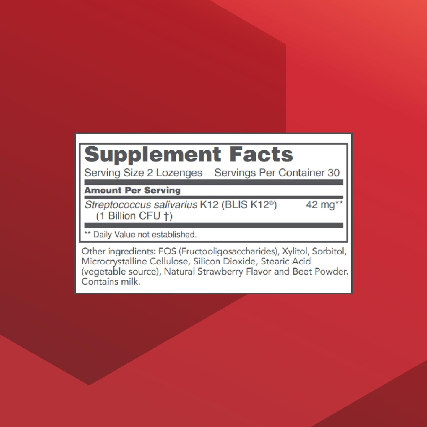 PROTOCOL FOR LIFE BALANCE E.N.T. Biotic Probiotic Lozenge – 1B CFU, Oral & Throat Health, 60 Lozenges