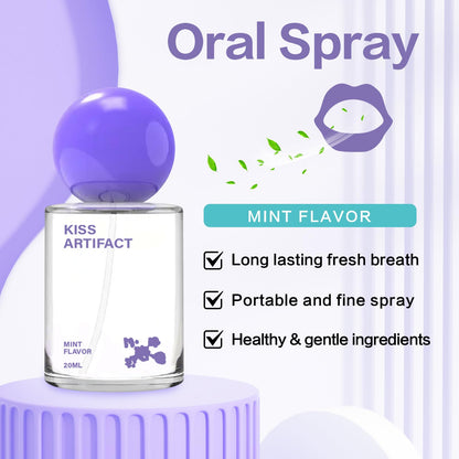 2Pcs Probiotic Oral Spray – Alcohol-Free Breath Care (20ml)