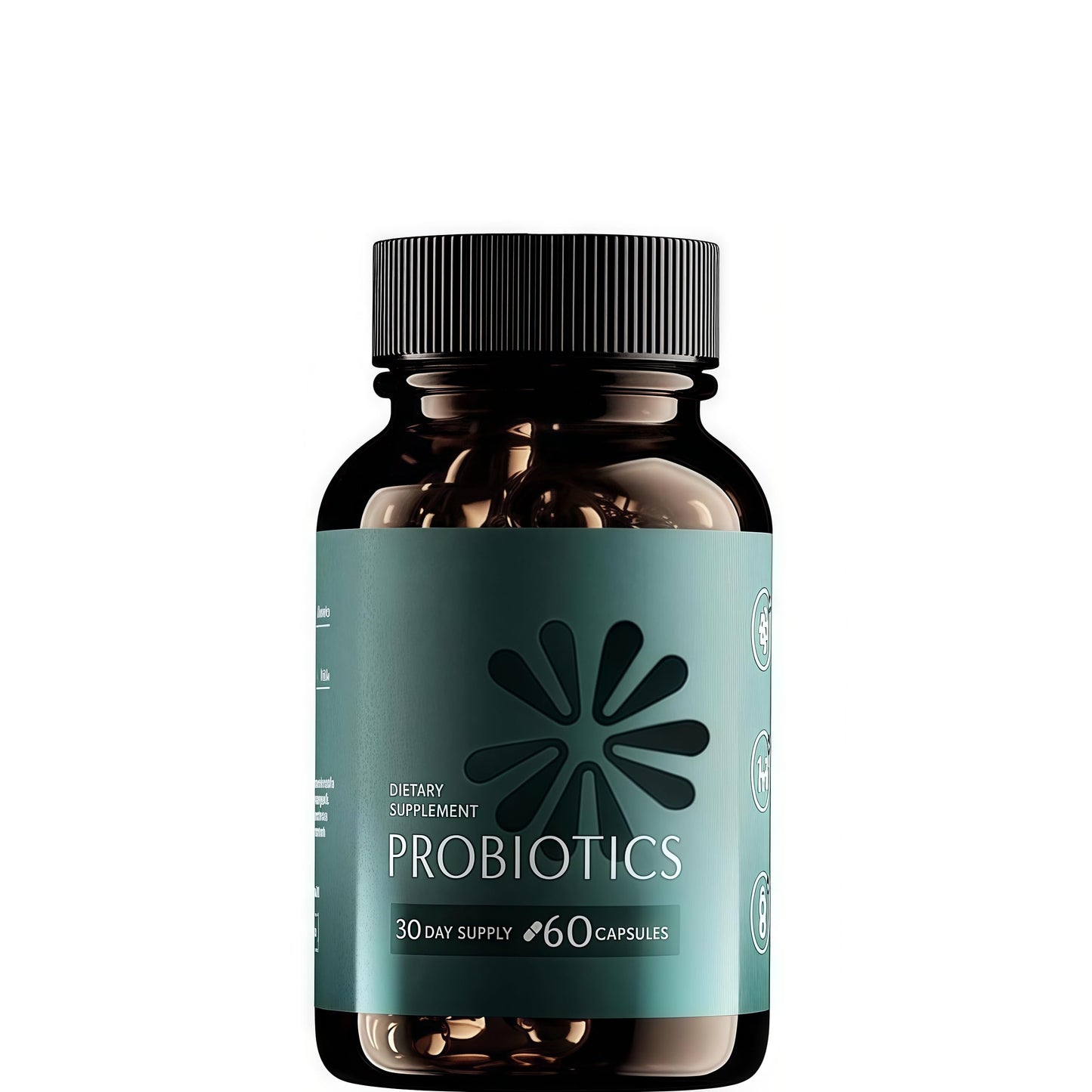Probiotics - Digestive Health Probiotic with Xylooligosaccharides | Vegan, Gluten Free, 60 Delayed-Release Capsules