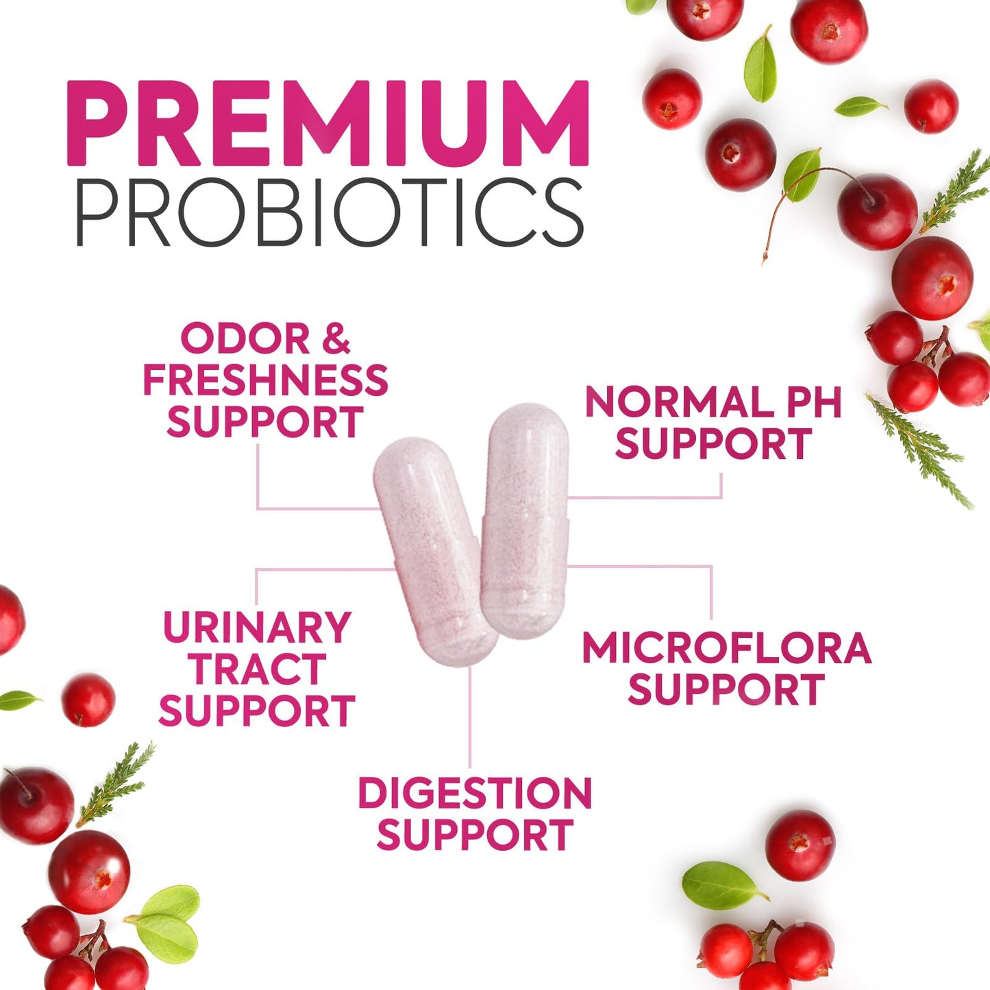 Probiotics For Women 50B CFU – 16 Strains | Digestive & Vaginal Health