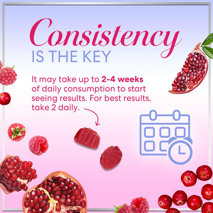 Probiotics for Women Gummies with Cranberry – 3 Billion CFU, 6 Strains | Digestive & Vaginal Health | 120 Gummies