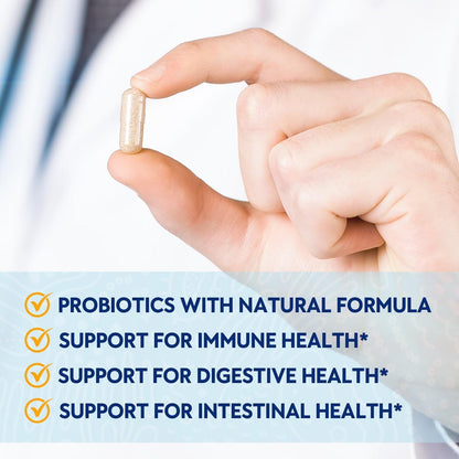 Probiotics for Women & Men - 120 Billion CFU, 36 Strains | Digestive & Gut Health | Delayed Release