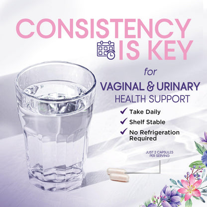 Probiotics for Women's Digestive Health - 60B CFU, 16 Strains | Cranberry & D-Mannose | 120 Capsules | Made in USA