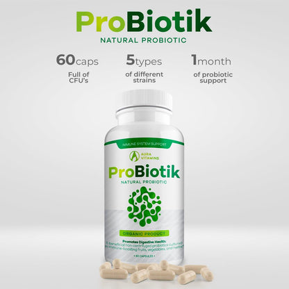 Probiotik Probiotic Digestive Support – Multi Enzyme Formula, 60ct (2)