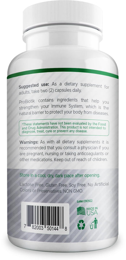 Probiotik Probiotic Digestive Support – Multi Enzyme Formula, 60ct (2)