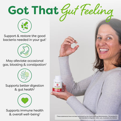 Probulin Colon Support Probiotic – 20B CFU, Vegan, 30 Count