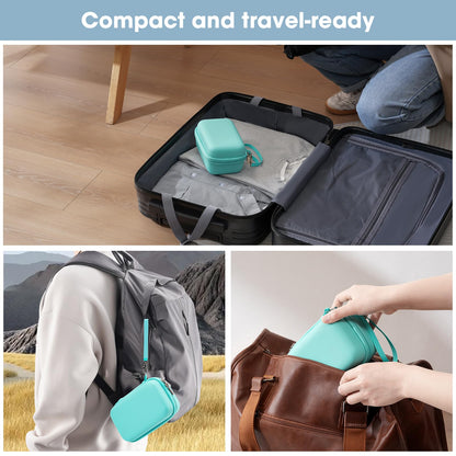 ProCase Travel Case for NeilMed Sinus Rinse Packets – Turquoise, Waterproof & Shockproof