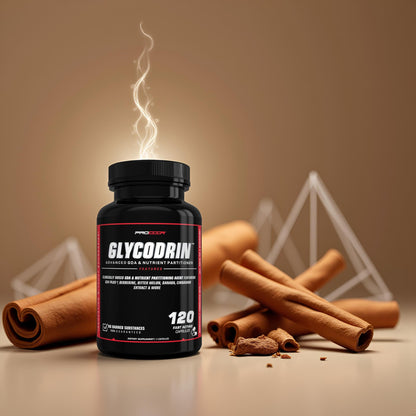 PROCCOR GLYCODRIN GDA with Berberine, Cinnamon, Banaba — 120 V Capsules, Gelatin-Free