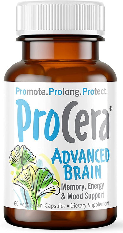 Procera Advanced Brain - Fast Acting (60 Count) | Improve Memory, Focus & Clarity