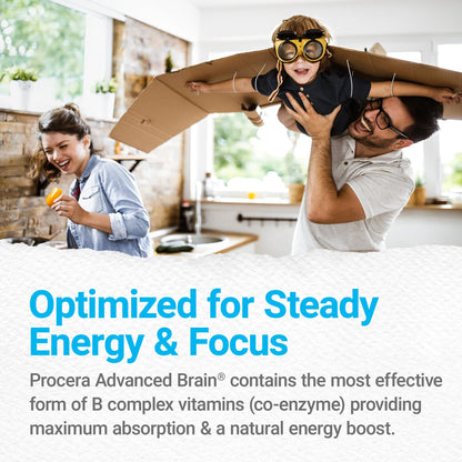 Procera Advanced Brain – Fast Acting Memory & Focus Supplement – 60 Count