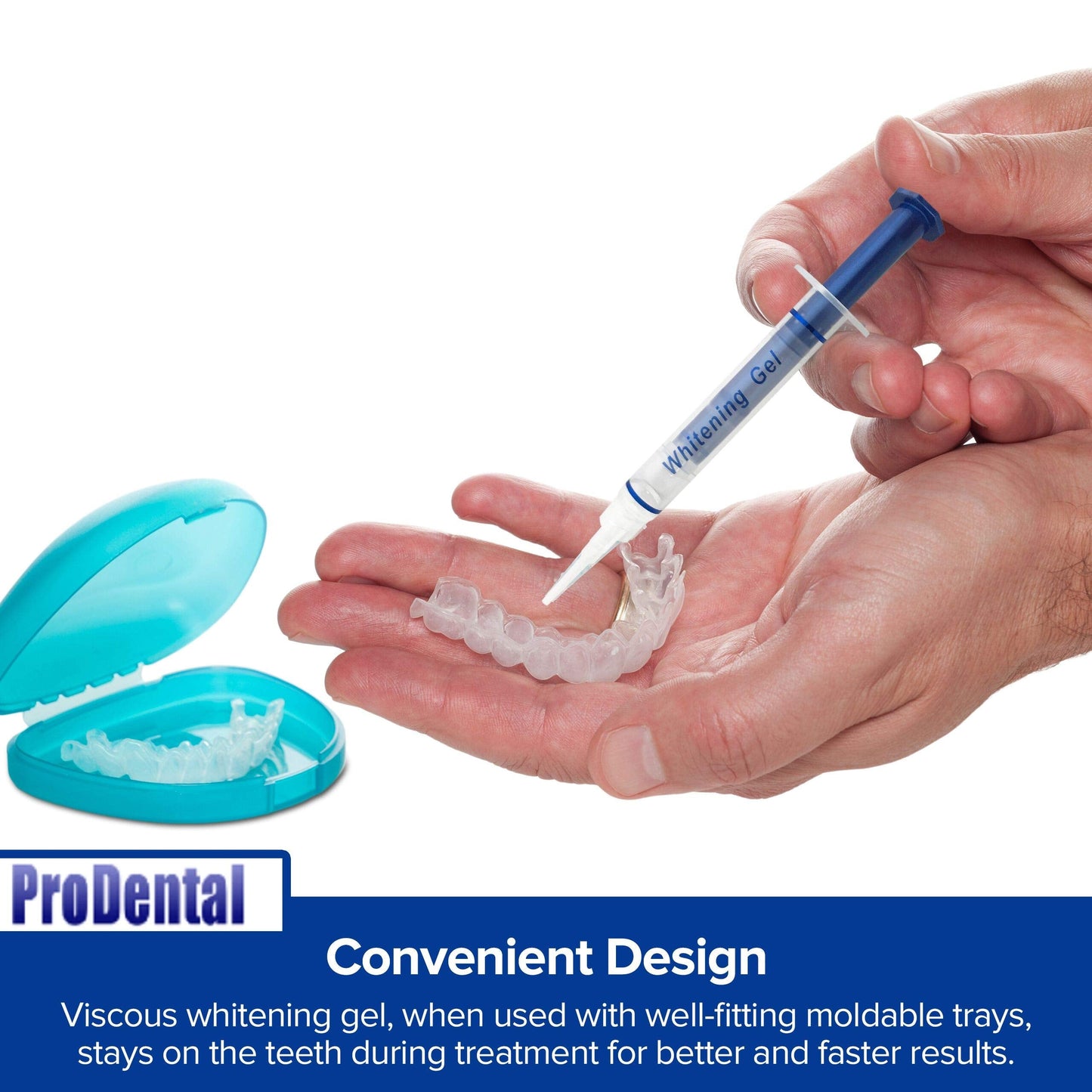 ProDental Teeth Whitening Gel Refill 8 Pack – 35% Carbamide Peroxide, 48 Treatments
