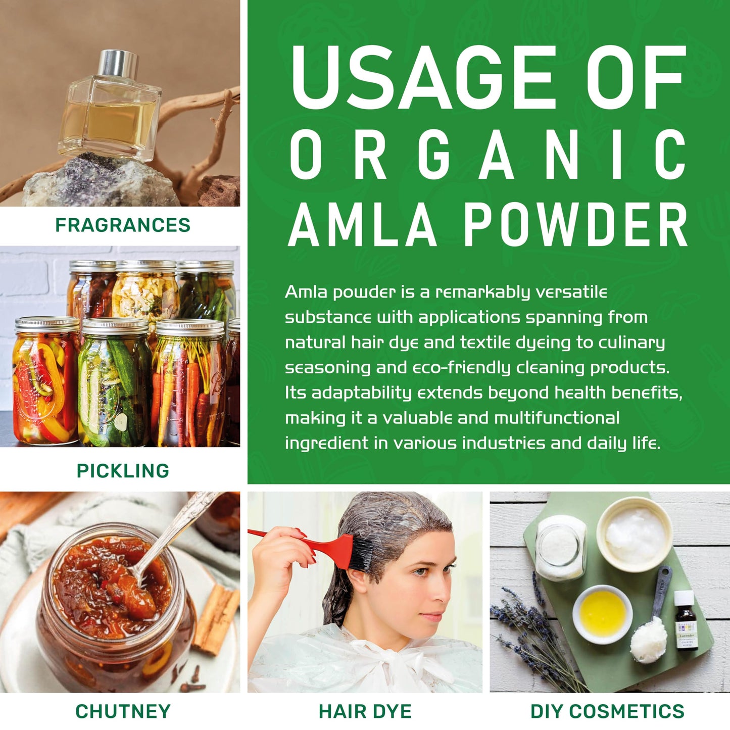 Organic Amla Powder 1.25 lb – Pure Amalaki, Lab Tested, Gluten Free | Jiva Organics