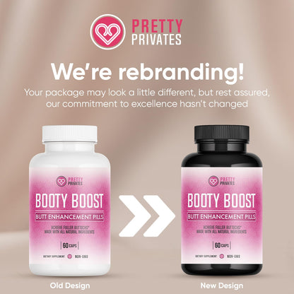 Premium Butt Enhancer Pills for Bigger Booty - Natural Glute Growth Supplement for Firmness, Muscle Building & Confidence Boost - Non-Invasive Solution, Aguaje Para Aumentar Gluteos y Caderas