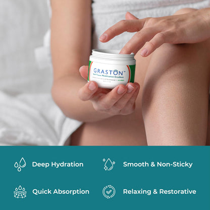 Graston Technique Arnica Soft Tissue Emollient – 4oz Jar Pro-Grade Therapy Cream for IASTM, Massage & Recovery | 3-Pack