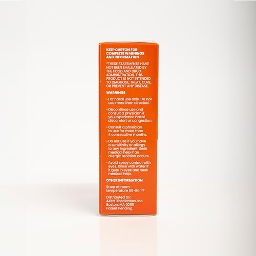 Profi Everyday Nasal Spray – Up to 8 Hours Defense Against Germs & Allergies | 180 Sprays, 0.58 oz | Made in USA