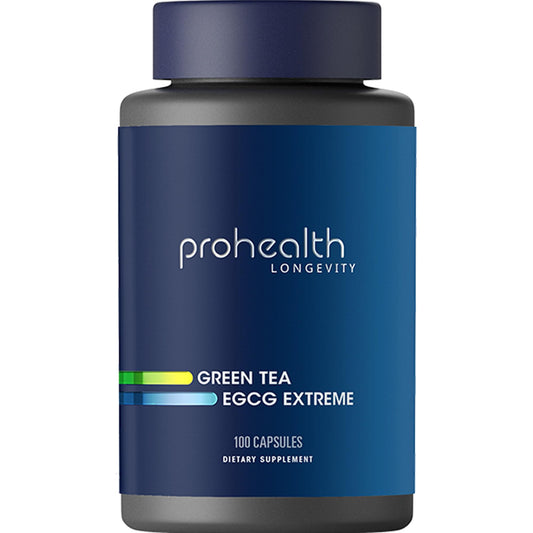 ProHealth Longevity Green Tea EGCG Extreme – 390mg EGCG, 100 Capsules BritishVita | Premium UK Vitamins & Wellness Supplements