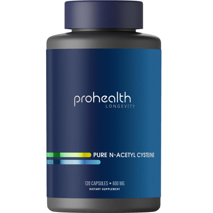 ProHealth Pure NAC – N-Acetyl Cysteine | Liver & Immune Support | 600 mg