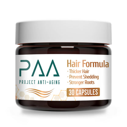 Hair Growth Vitamins for Women 40+ – Perimenopause Support & Fuller Hair