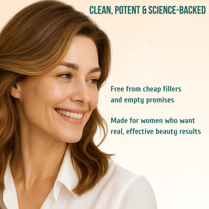 Hair Growth Vitamins for Women 40+ – Perimenopause Support & Fuller Hair