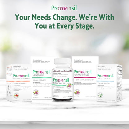 Promensil Weight Loss Support – Berberine 1500mg for Women | EGCG Green Tea & Hormone Balance
