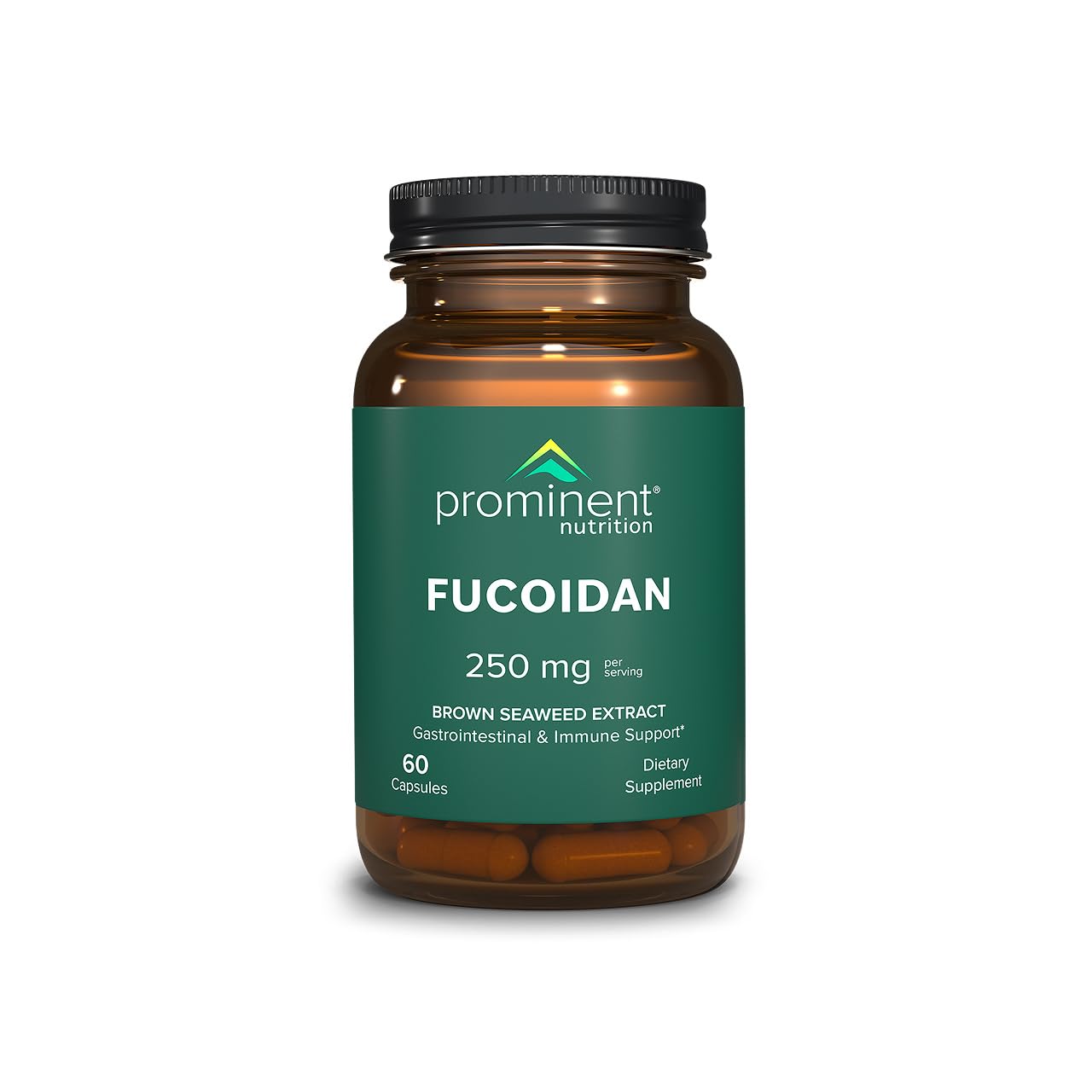Prominent Nutrition Fucoidan – Gut Health & Immune Support, 250mg, 60 Count | Premium Brown Seaweed Extract