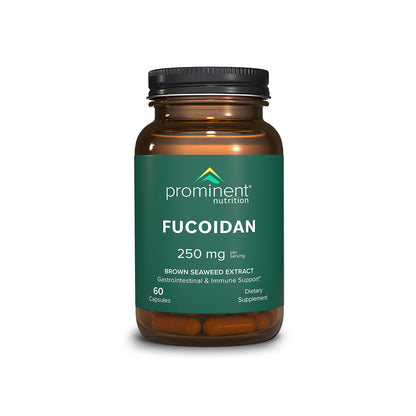 Prominent Nutrition Fucoidan – Gut Health & Immune Support, 250mg, 60 Count | Premium Brown Seaweed Extract