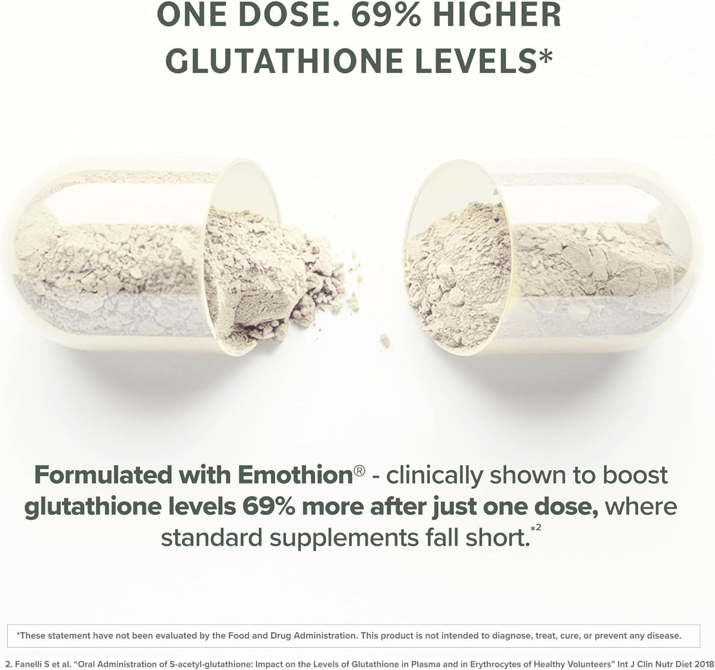 Prominent Nutrition S-Acetyl L-Glutathione Supplement - Liver Detox & Antioxidant Support | Vegan 2-Pack