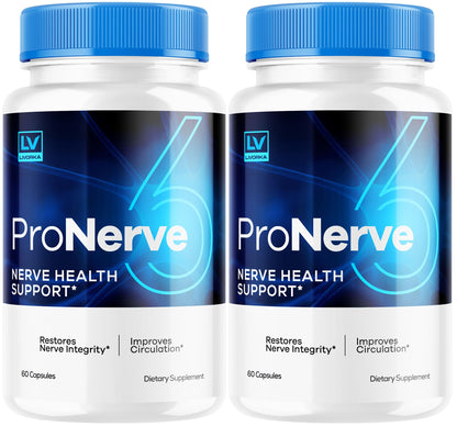 (2 Pack) Pronerve 6 - Nerve Health Support, Advanced Formula, 120 Capsules