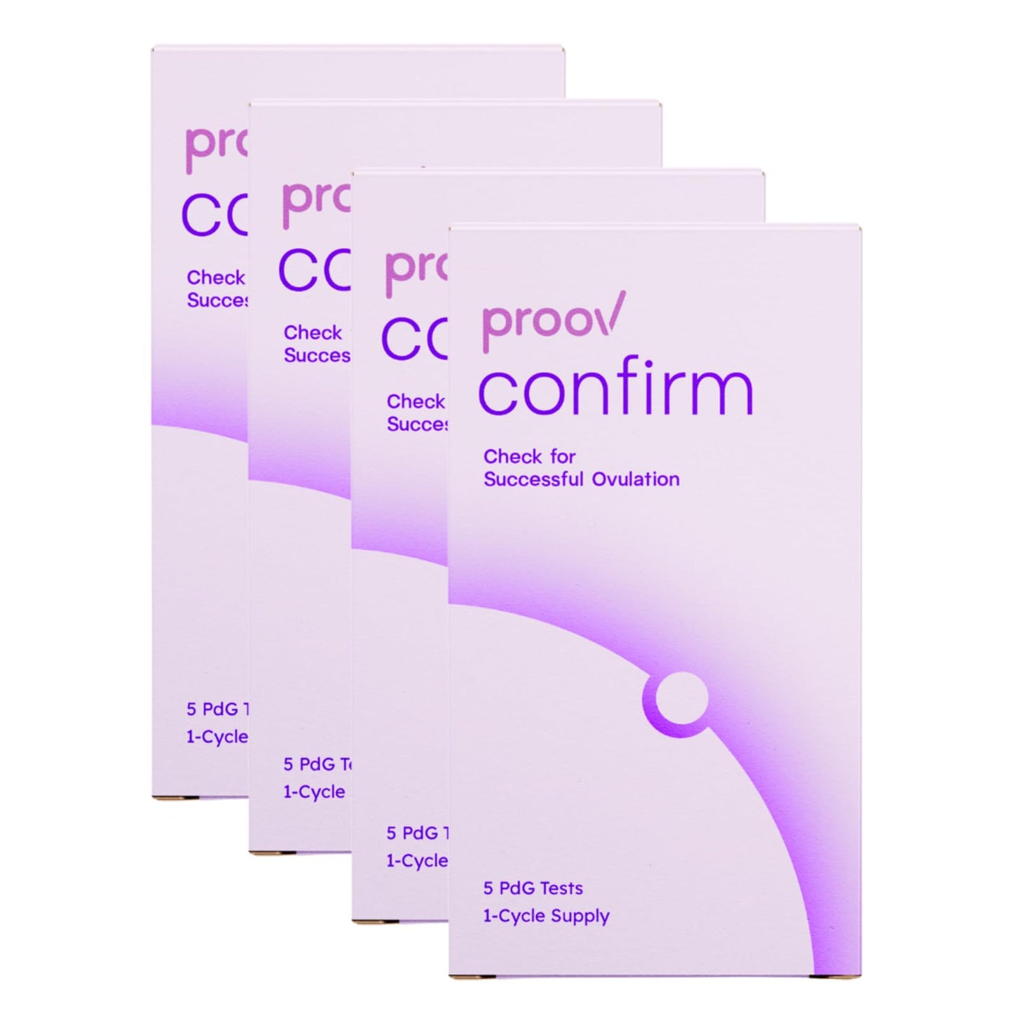 Proov PdG Test Strips for Women – 20 PdG Strips, At-Home Ovulation Confirmation, 4-Cycle Pack