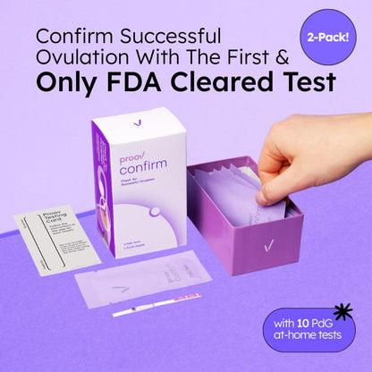 Proov PdG Test Strips for Women – 10-Count PdG Strips | 2-Cycle Pack