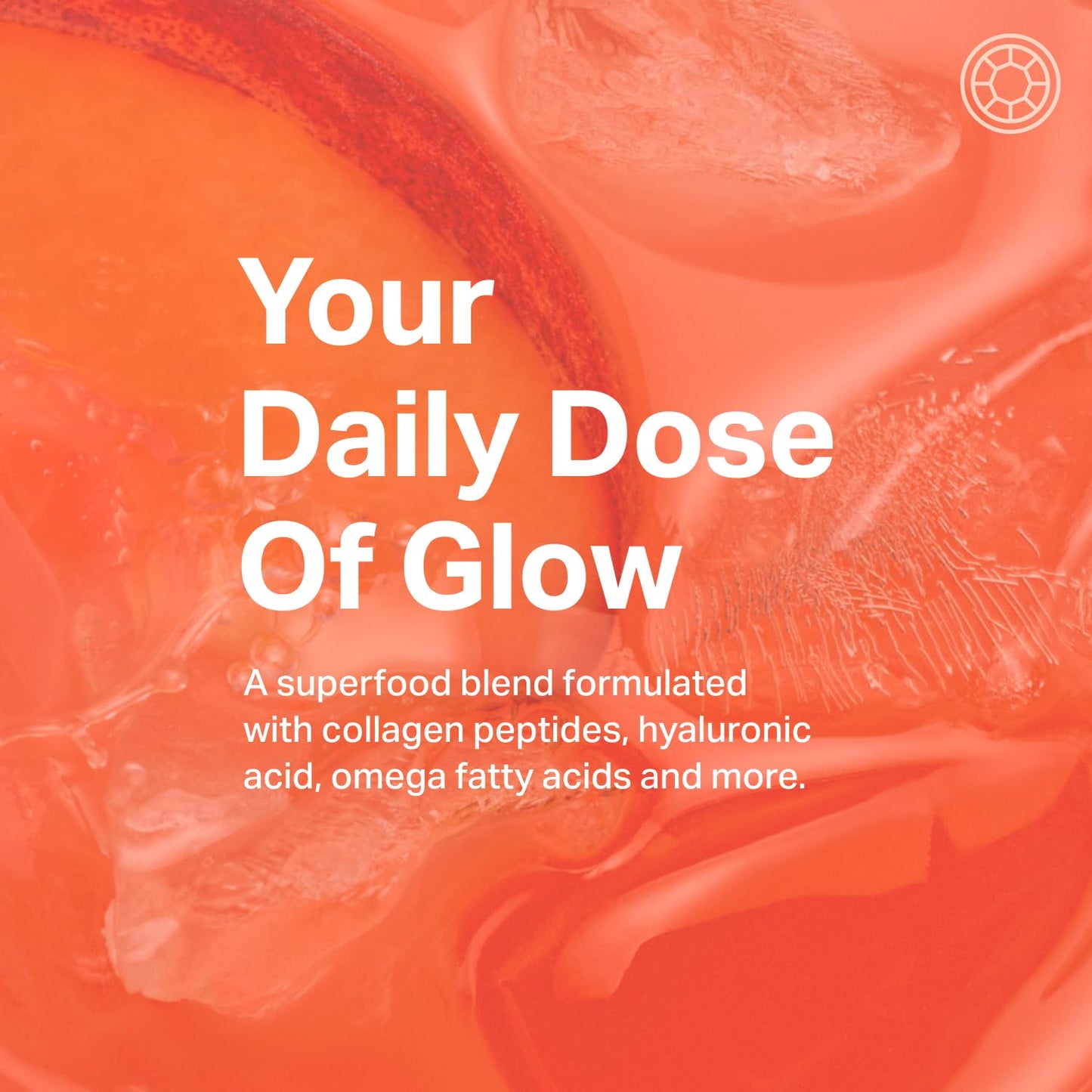 Proper, The Corals Daily Glow Beauty Blend – Nutrient Dense Superfood Powder with Collagen Peptides, Hyaluronic Acid, Vitamin C & MSM | Hair, Skin & Nails