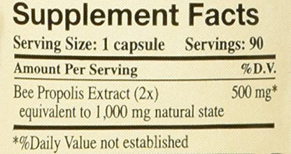 Propolis-Raw Unprocessed 1000mg – Y.S. Organic Bee Farms 90 Caps