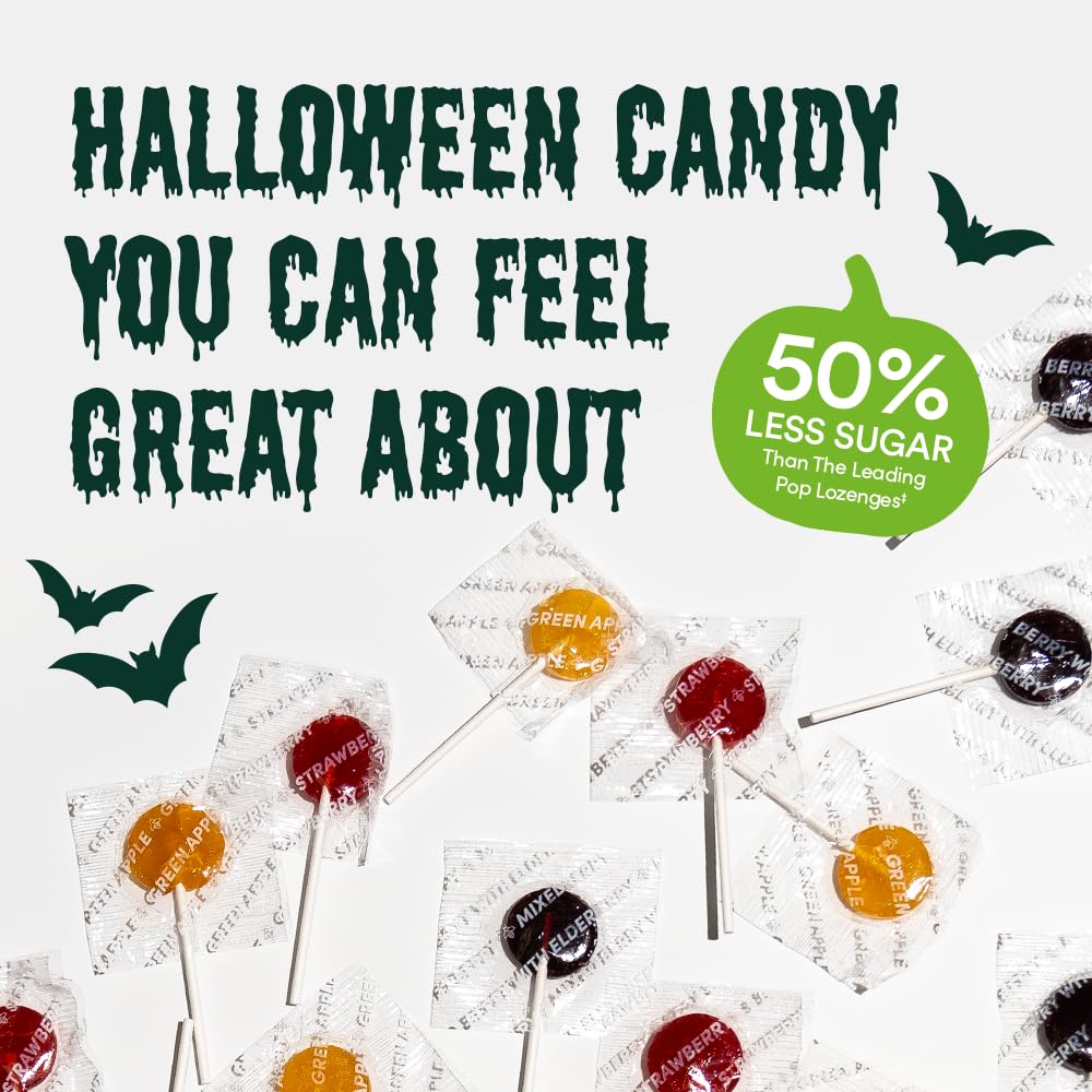 Kids Throat-Soothing Watermelon Lollipops by Beekeeper's Naturals – Doctor Formulated, 15 ct