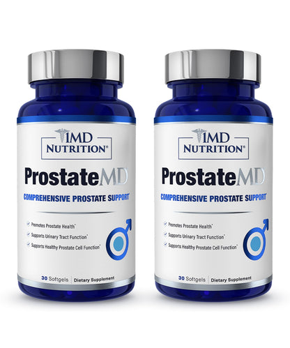 1MD ProstateMD Saw Palmetto Prostate Support: Urinary Health & Prostate Wellness, 60 Softgels (2-Pack)