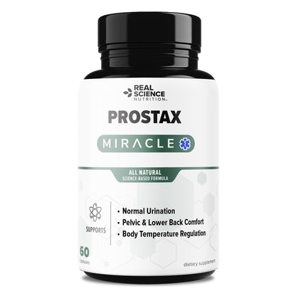 Real Science Nutrition Prostax Miracle – Natural Bladder & Kidney Health for Men