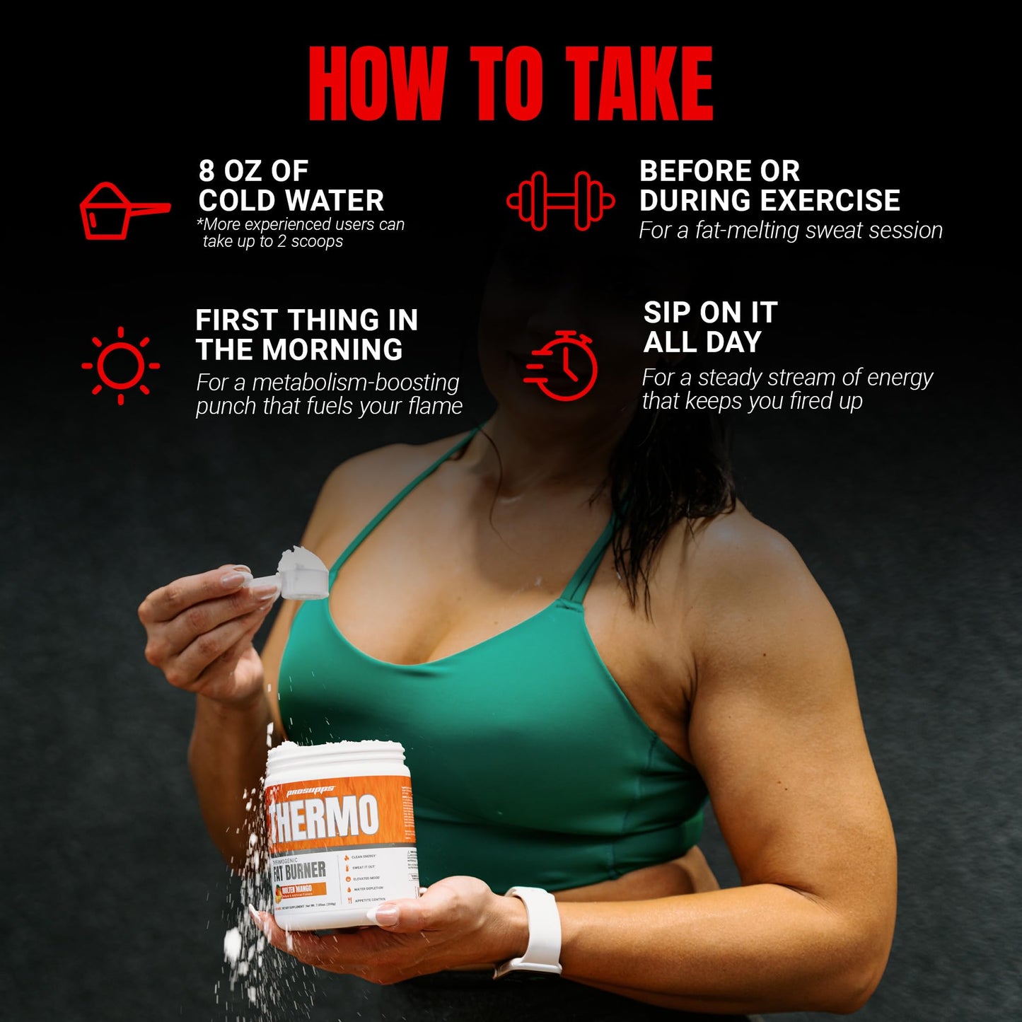 PROSUPPS Thermogenic Fat Burner Powder Molten Mango – Metabolism & Energy Booster
