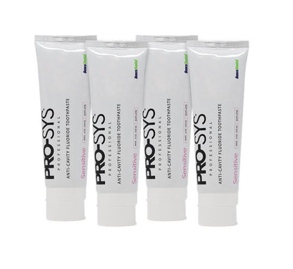 PRO-SYS Sensitive Toothpaste – Cavity Protection & Enamel Repair (Pack of 4)