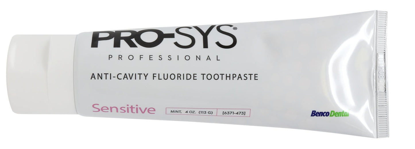 PRO-SYS Sensitive Toothpaste – Cavity Protection & Enamel Repair (Pack of 4)