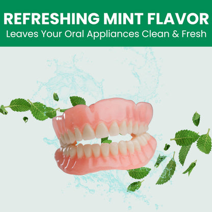 Protech Denture Cleaner Foils – 7g (3-Month Supply) for Dentures & Retainers