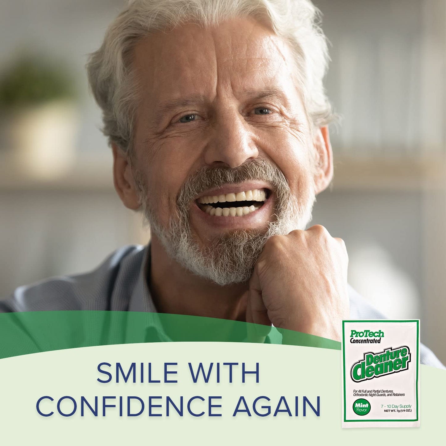 ProTech Removable Appliance Care Kit – Denture, Retainer & Aligner Cleaning (Pack of 3)