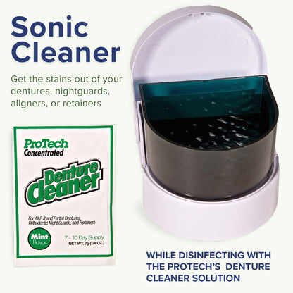 ProTech Removable Appliance Care Kit – Denture, Retainer & Aligner Cleaning (Pack of 3)