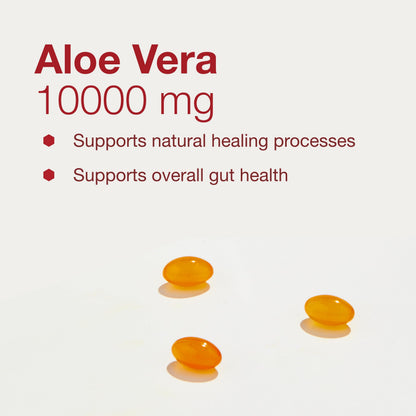 Protocol Aloe Vera Gels - Digestive Supplement* with GAGs - 100 Softgels | Non-GMO & Halal