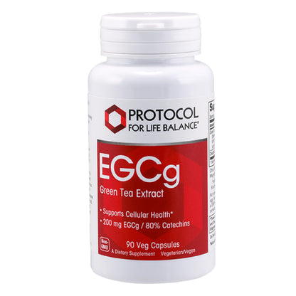 Protocol EGCG 200 mg – Green Tea Extract with 200 mg EGCG | Kosher & Vegan | 90 Veg Capsules