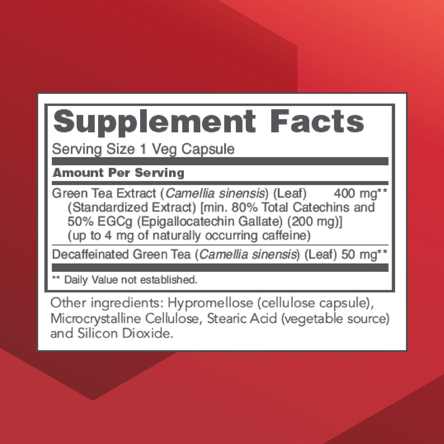 Protocol EGCG 200 mg – Green Tea Extract with 200 mg EGCG | Kosher & Vegan | 90 Veg Capsules