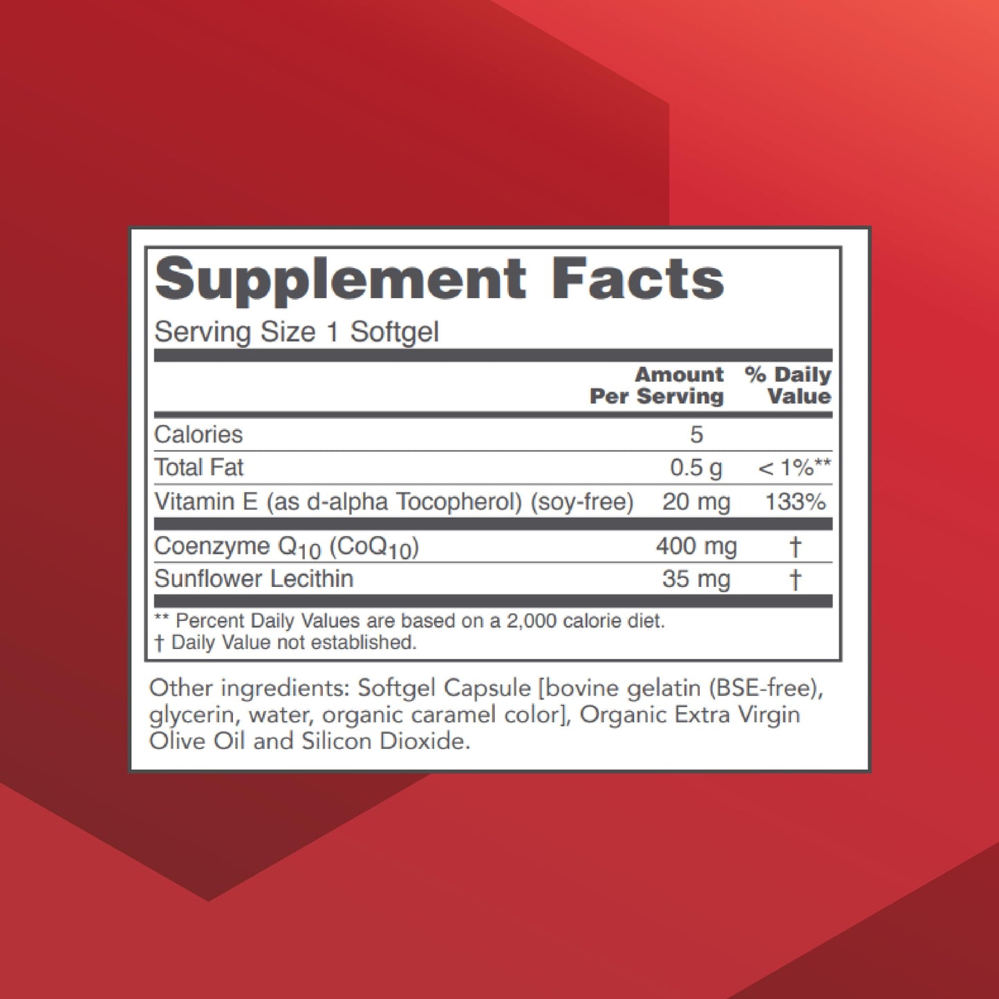 CoQ10 400mg with Vitamin E & Soy Lecithin - Protocol For Life Balance | 60 Softgels