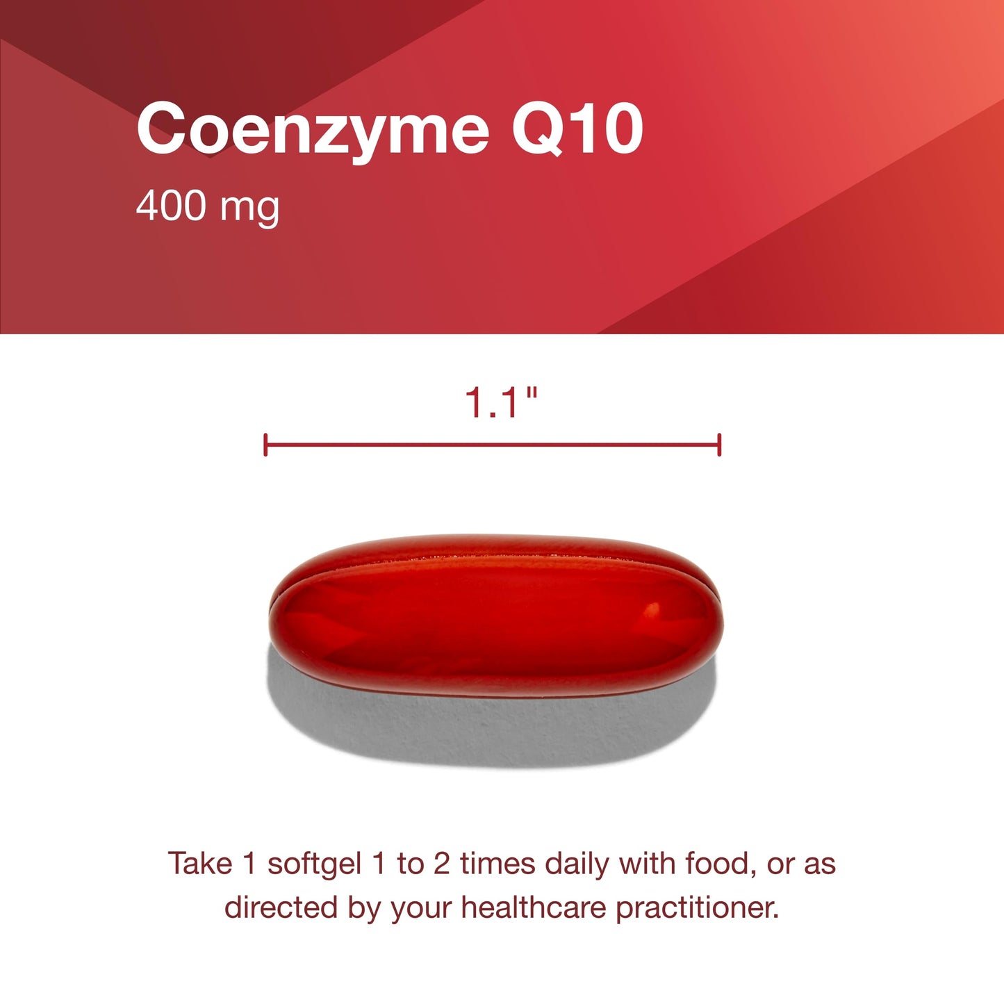CoQ10 400mg with Vitamin E & Soy Lecithin - Protocol For Life Balance | 60 Softgels