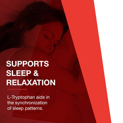 L-Tryptophan 500mg - Stress Relief & Relaxation | Protocol for Life Balance 60 Veg Caps